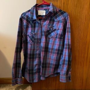 Aeropostale Plaid Flannell